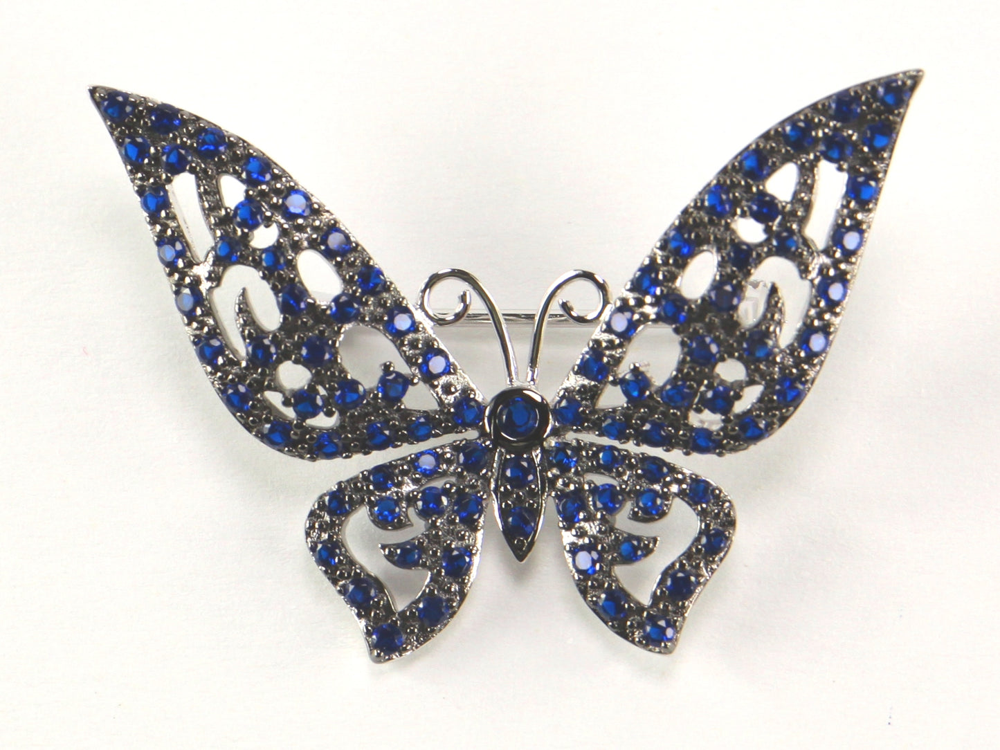 Sterling Silver Butterfly Brooch