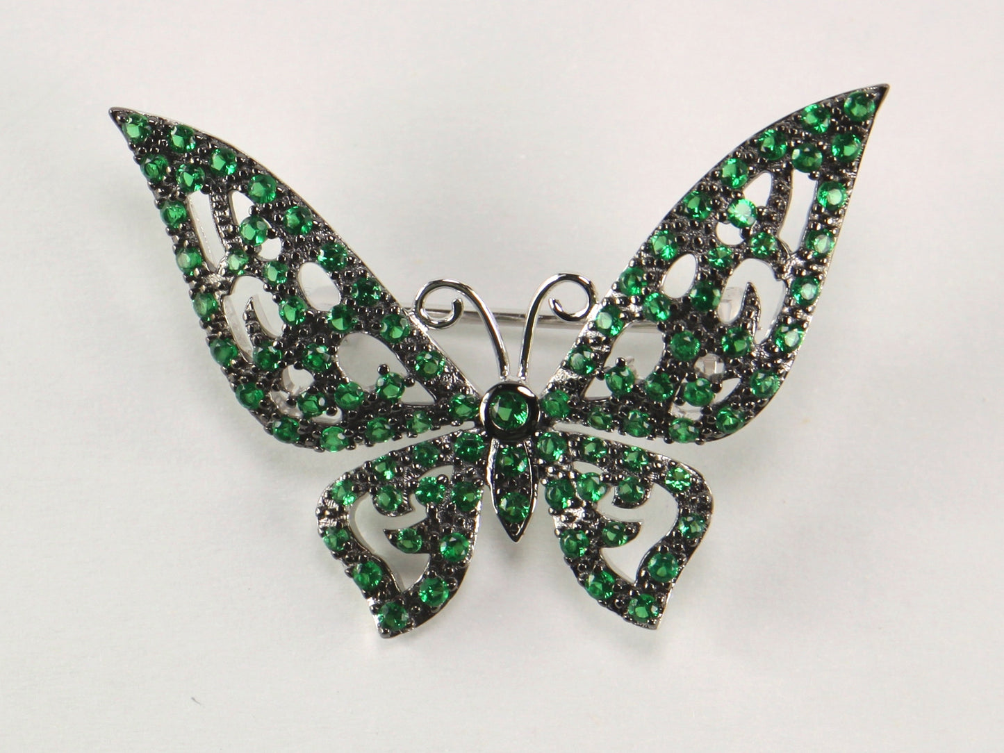 Sterling Silver Butterfly Brooch