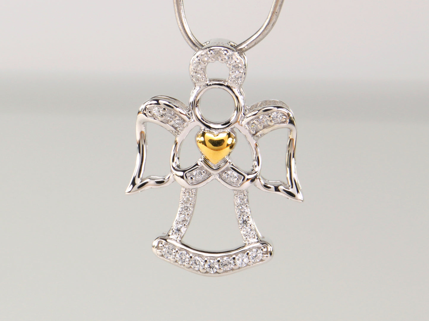 Sterling Silver Angel Necklace