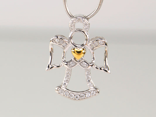 Sterling Silver Angel Necklace
