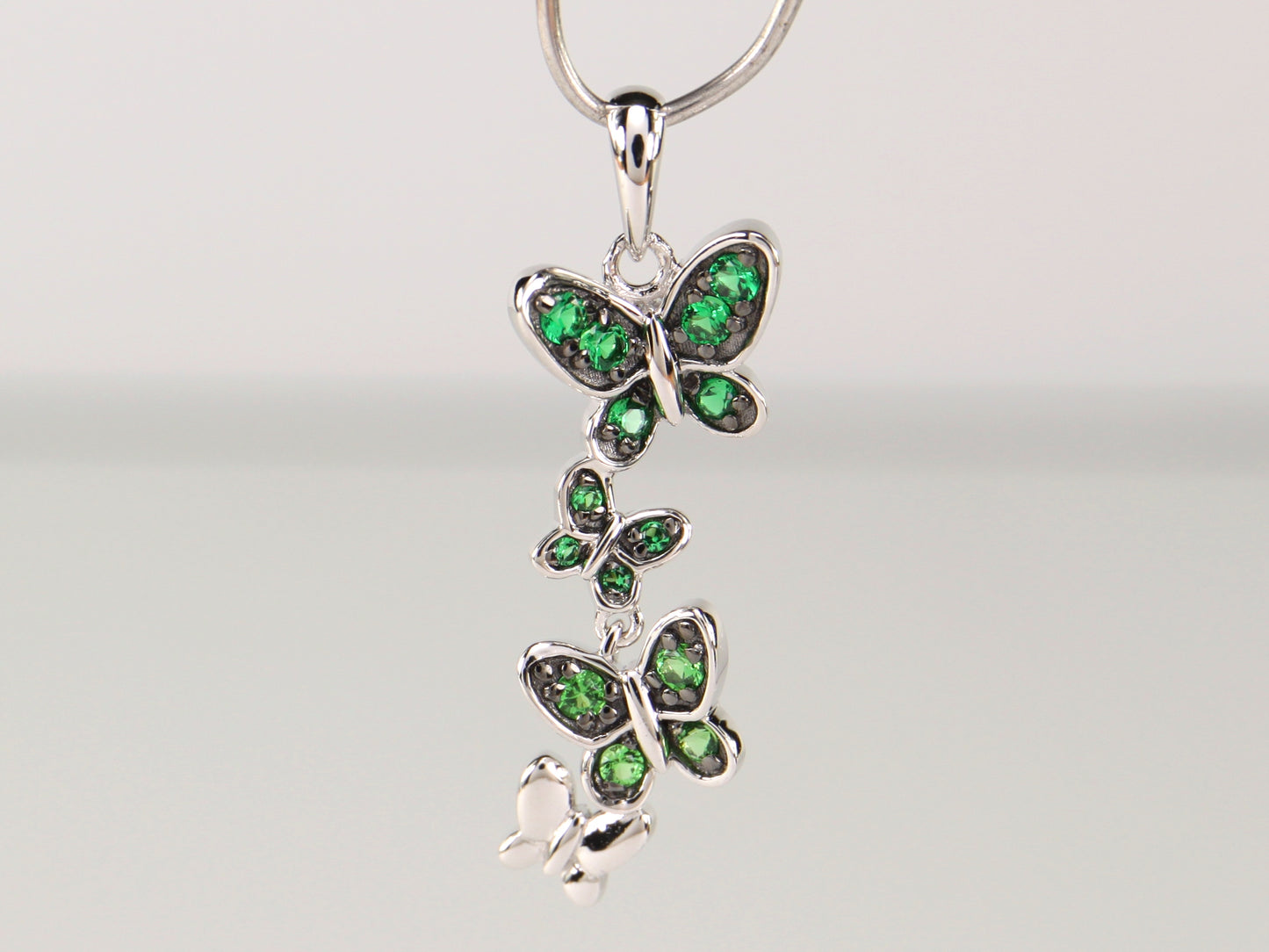 Sterling Silver Butterfly Necklace