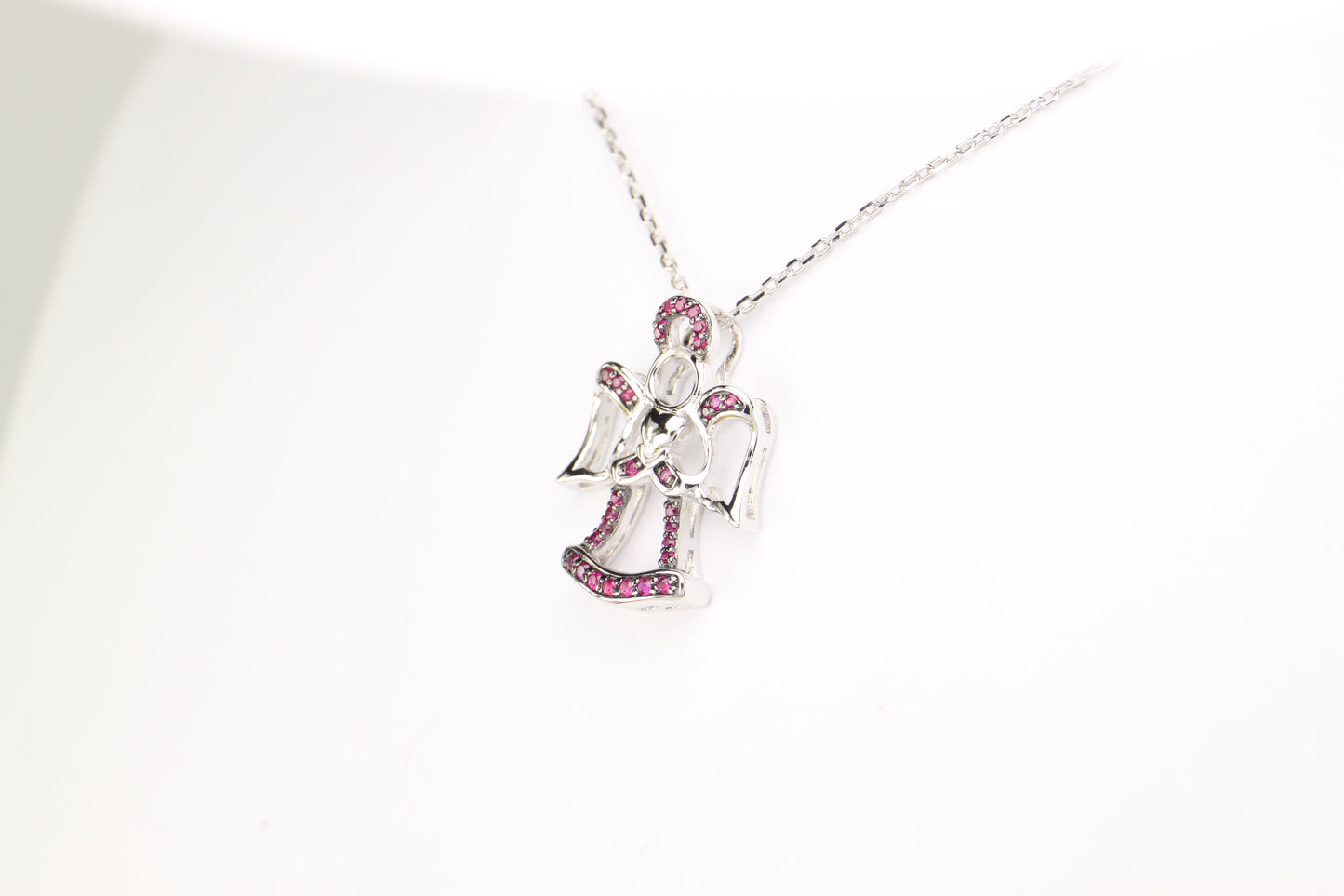 Sterling Silver Angel Necklace