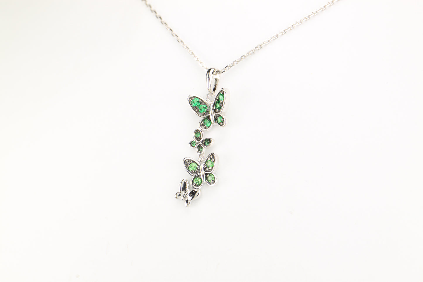 Sterling Silver Butterfly Necklace