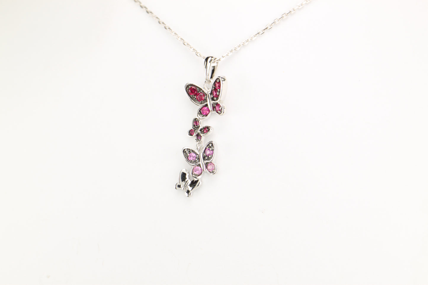 Sterling Silver Butterfly Necklace