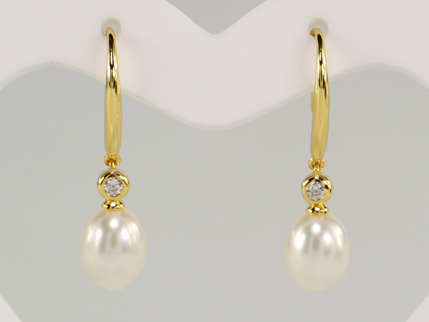 Sterling Silver Pearl Earrings