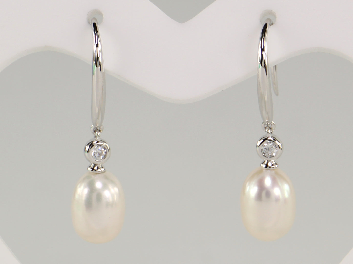 Sterling Silver Pearl Earrings