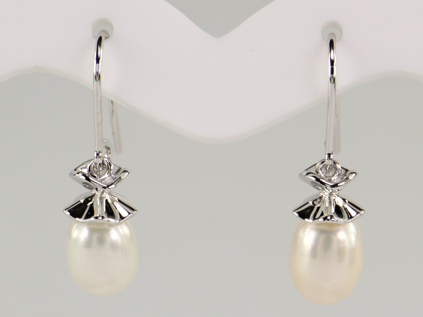 Sterling Silver Pearl Earrings
