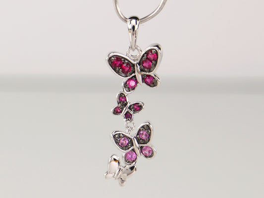 Sterling Silver Butterfly Necklace