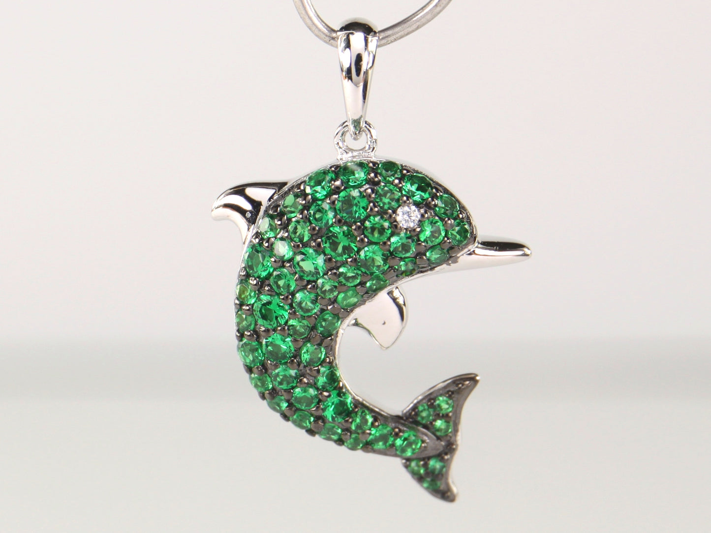 Sterling Silver Dolphin Necklace