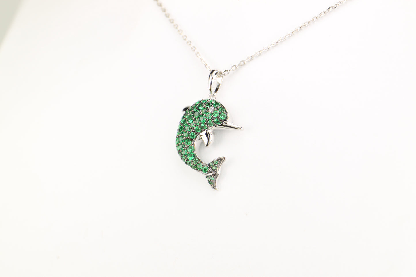Sterling Silver Dolphin Necklace