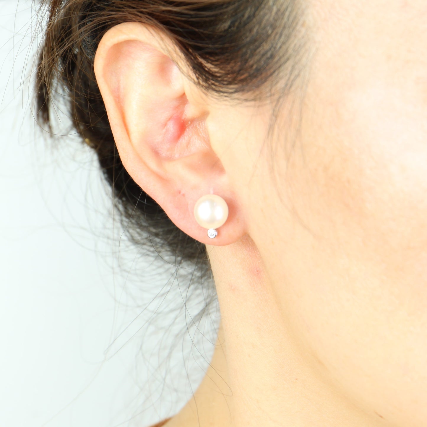Sterling Silver Pearl Earrings
