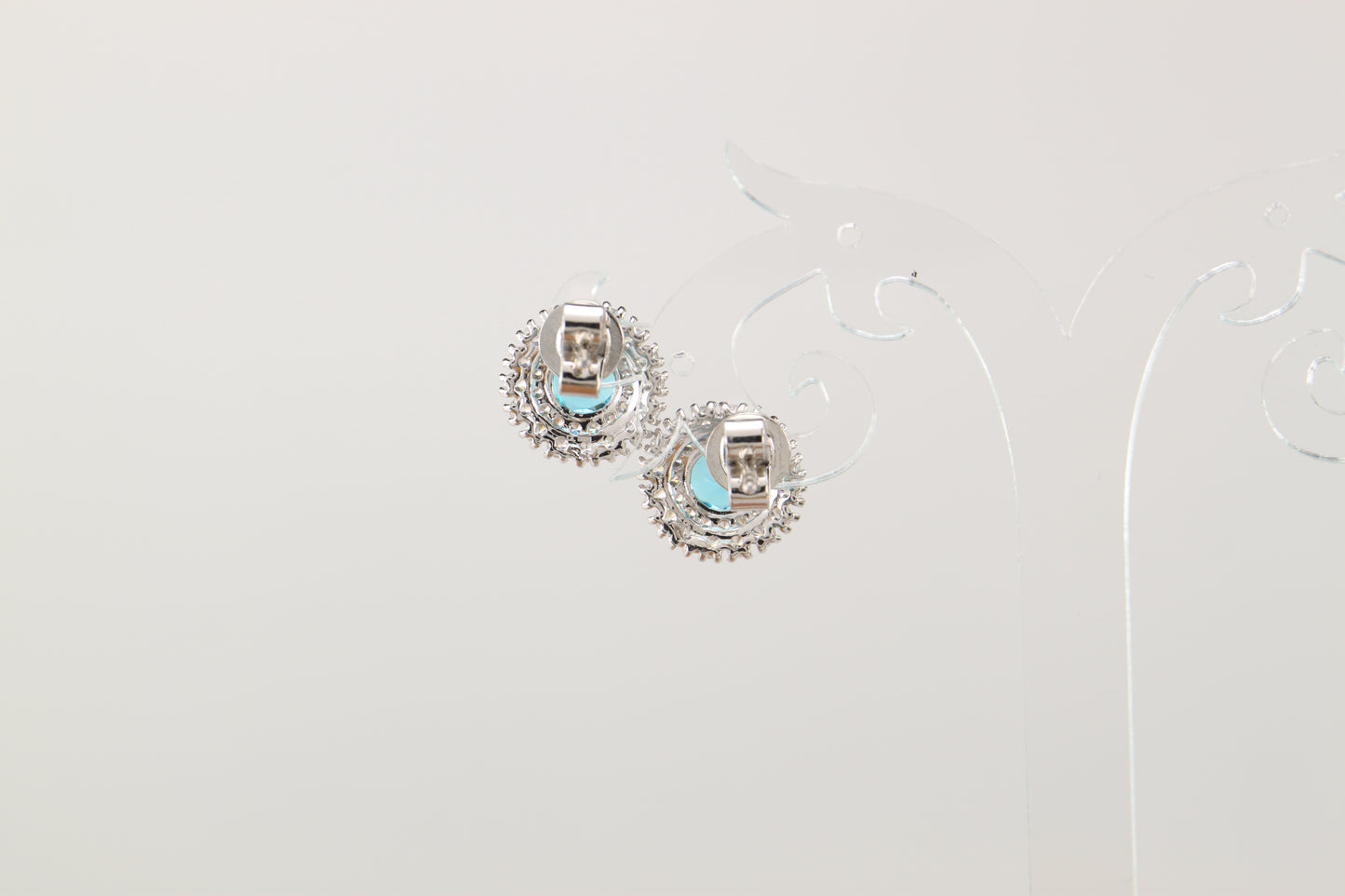 Sterling Silver Blue Earrings