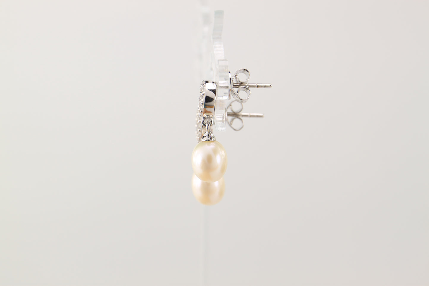 Sterling Silver Pearl Earrings