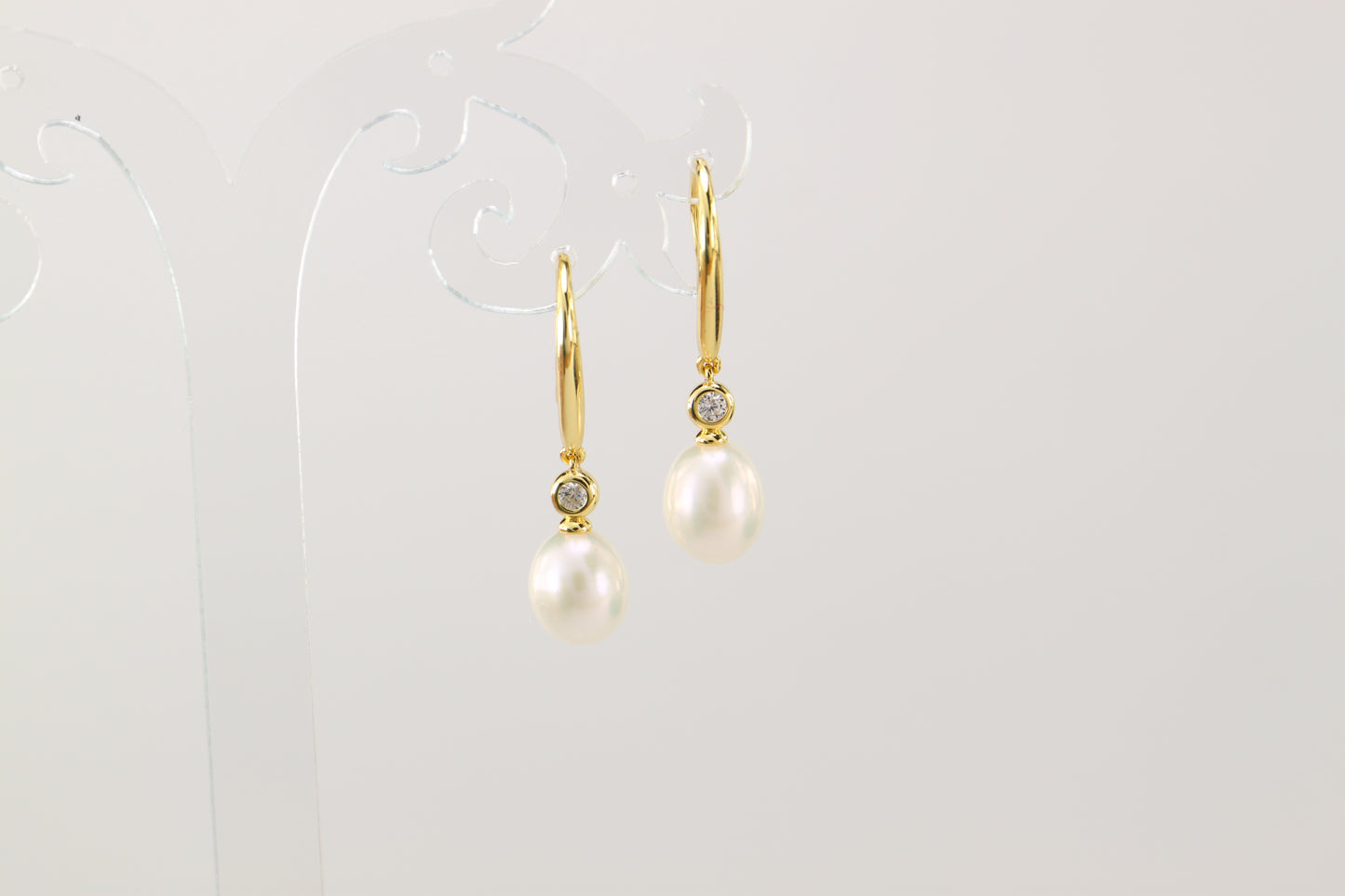 Sterling Silver Pearl Earrings