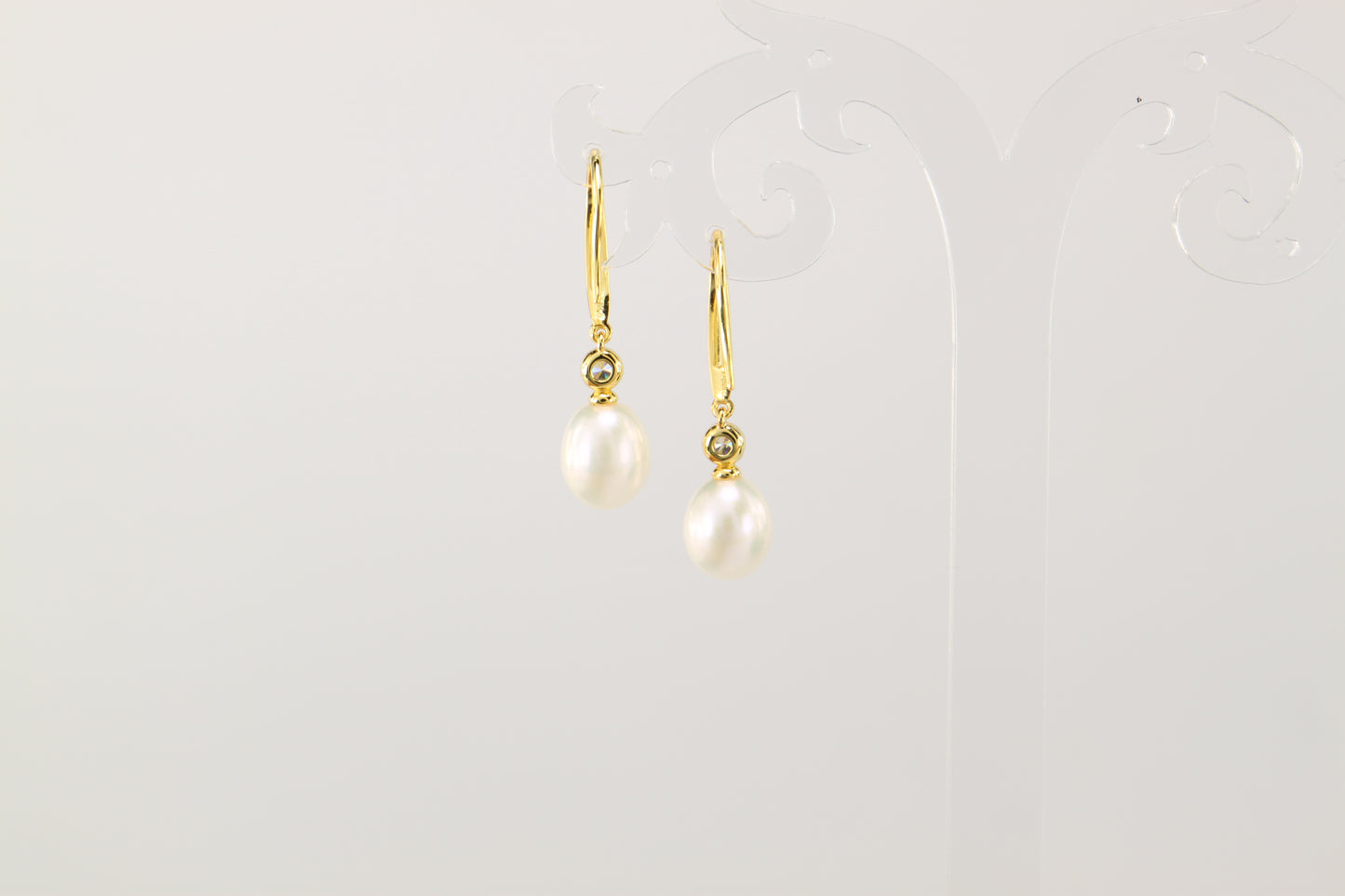 Sterling Silver Pearl Earrings