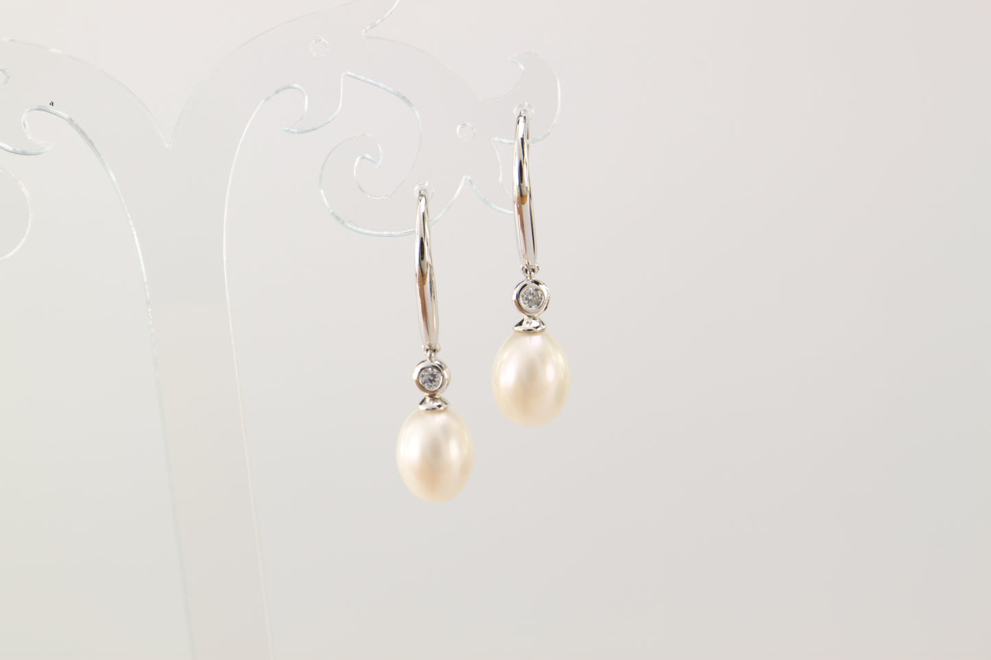 Sterling Silver Pearl Earrings