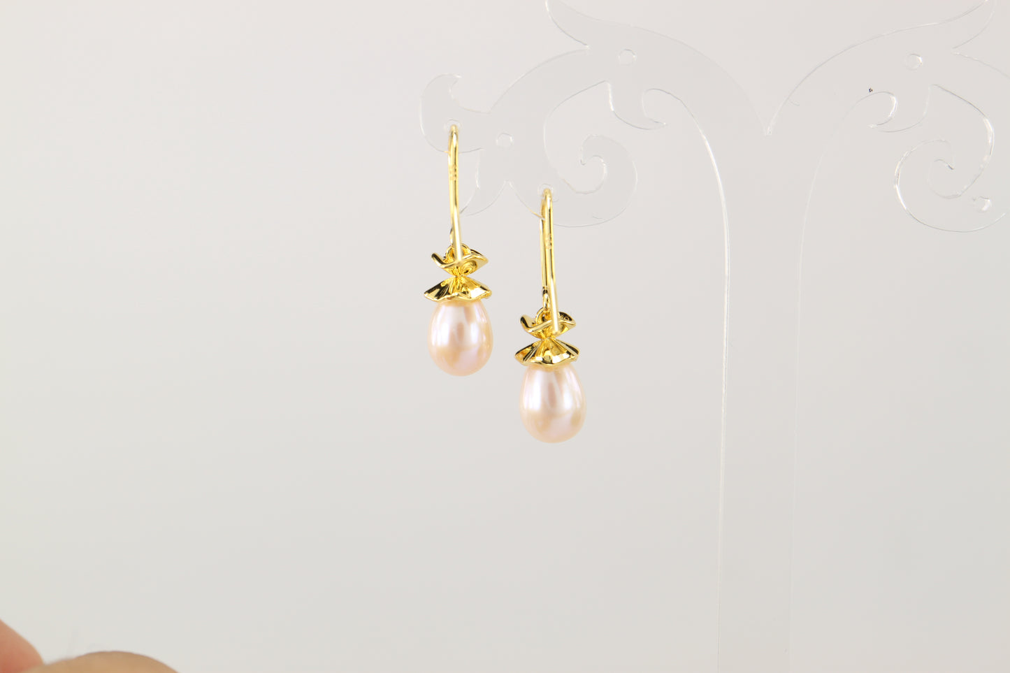 Sterling Silver Pearl Earrings