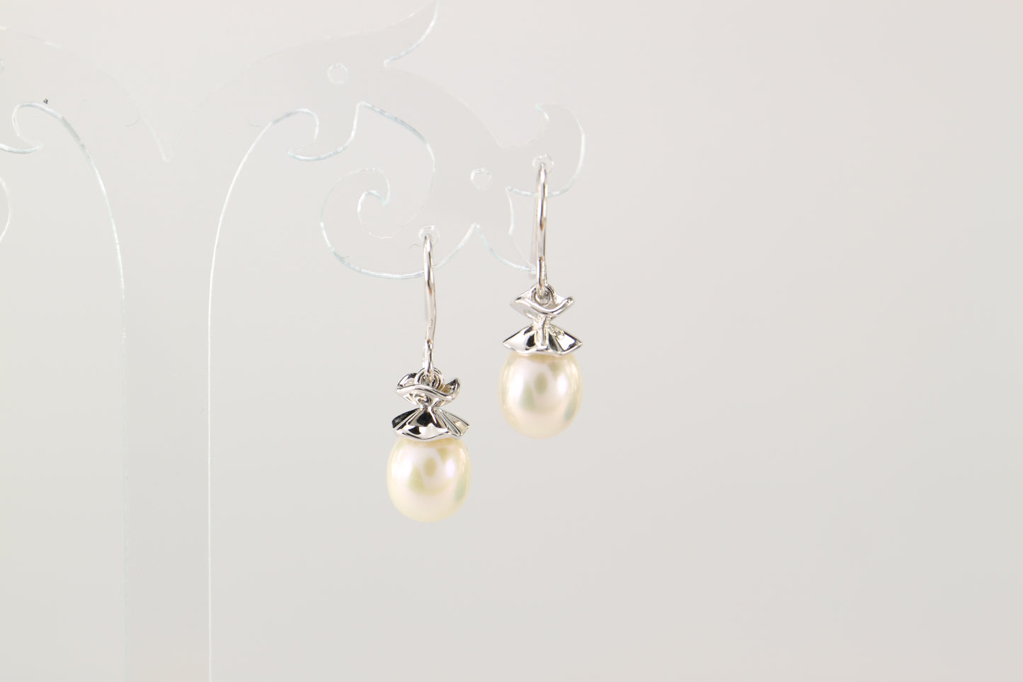 Sterling Silver Pearl Earrings