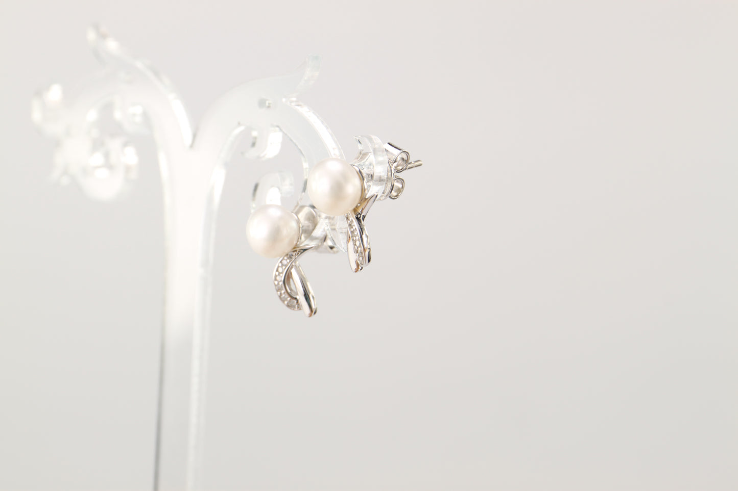 Sterling Silver Pearl Earrings