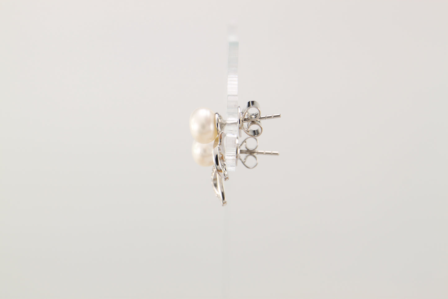 Sterling Silver Pearl Earrings