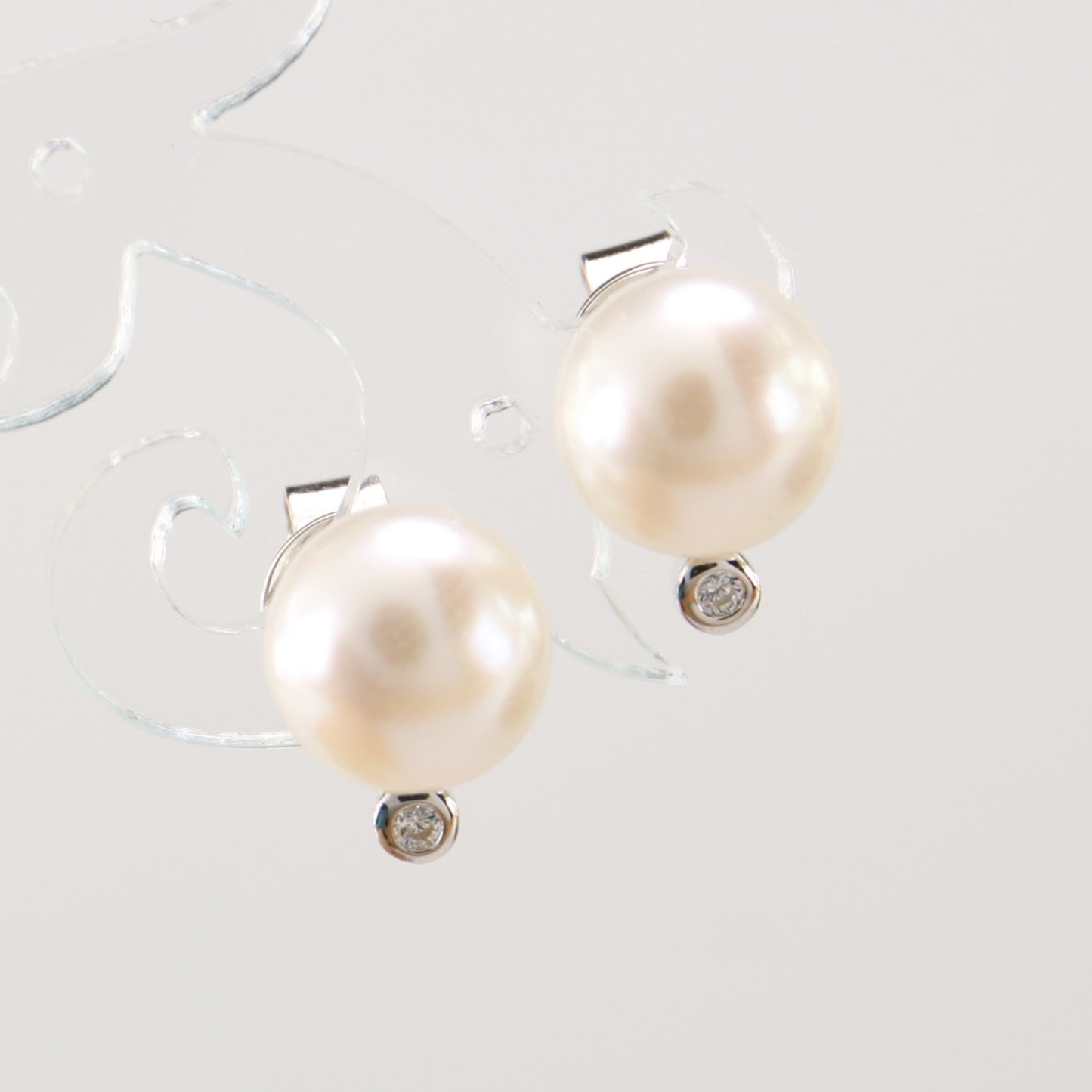 Sterling Silver Pearl Earrings
